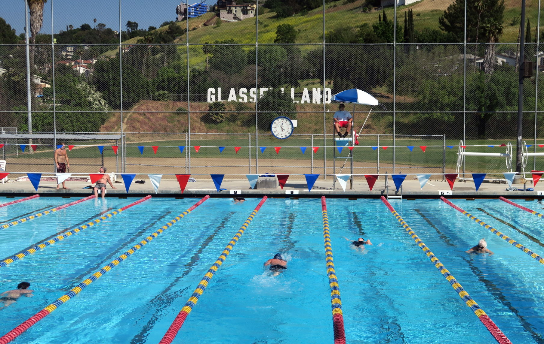Swimming in Glassellland